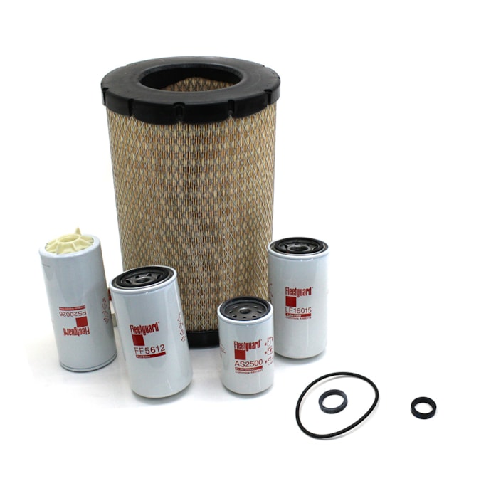 FLEETGUARD | MK13985 | KIT FILTROS (LF16015 + FS20026 + AS2500 + FF5612 + AF25997) FORD MOTOR CUMMINS SERIE ISB-b427bc88-db24-4d3d-a25b-314285ded404