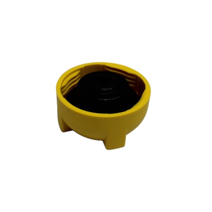 FORD MOTOR COMPANY | BC458101AA | TAMPA AMARELA DE ROSCA RESERVATORIO DAGUA RADIADOR FORD (COM VALVULA 1,0 BAR)