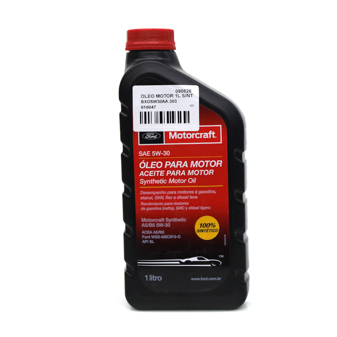 FORD MOTOR COMPANY | BXO5W30AA | OLEO MOTOR 5W30 SINTETICO API SL ACEA A5/B5 FORD TRANSIT-320218db-86b0-497e-bf10-dc7398beecbb
