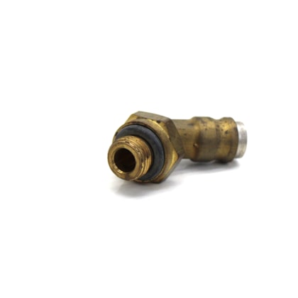 FORD MOTOR COMPANY | JC4Z2535T | CONEXAO/COTOVELO 45 GRAUS M12X1,5 (PARA TUBO TECALON 10MM 10X7) (COM PORCA GIRATORIA)
