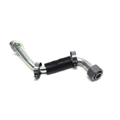 FPT | 504085335 | TUBO RETORNO OLEO VW NOVO DELIVERY EXPRESS MOTOR FPT MODELO F1C EURO 6 | IVECO NOVA DAILY 35S14/45S14/55C17/70C17 | MINI ONIBUS CITY CLASS | VETRATO | HYUNDAI HD80 | MOTOR FPT MODELO F1C 3.0 16V EURO 3/5