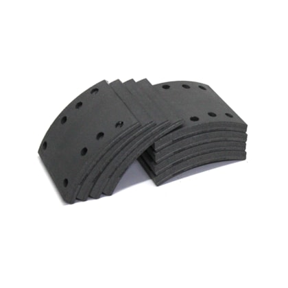 FRAS-LE | FD59 | LONA FREIO STD DIANTEIRA/TRASEIRA FORD/VW E TRASEIRA MB ACCELO 815/1016 (MATERIAL AF600) (ALTURA 115MM)