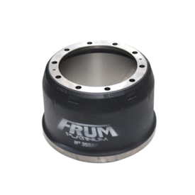 FRUM | 3558P | TAMBOR 10F FREIO TRASEIRO MB ONIBUS OF1620/O370/O371/O400/O500 R/RS/RSD (LONAS A DEPENDER DA APLICACAO MB188/MB191)