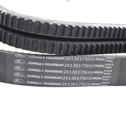 GATES | 2X13X1750 | CORREIA V DUPLA 2X13X1750 ALTERNADOR/BOMBA DAGUA MB 1519/1525/1924/1929/1932/1933/1934 MOTOR OM355 GIR/CPA/BA
