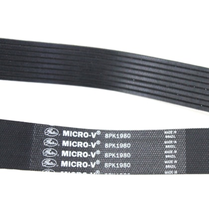 GATES | 8PK1980 | CORREIA MICRO V 8PK1980 FORD F1000/F2000 MOTOR MWM 229 4/6 CIL | SCANIA R120/R124/T120/T124