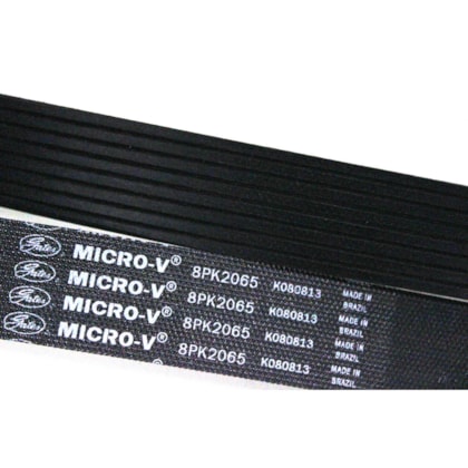 GATES | 8PK2065 | CORREIA MICRO V 8PK2065 FORD CARGO MOTOR CUMMINS SERIE ISB 4CIL/6CIL (COM AR CONDICIONADO)