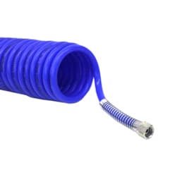 GENUINE PARTS | 1070090 | MANGUEIRA ESPIRAL 6,5 METROS (AZUL) MB (CONEXAO ROSCA M16X1,5) CAVALO/CARRETA