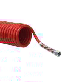 GENUINE PARTS | 1070091 | MANGUEIRA ESPIRAL 6,5 METROS (VERMELHA) MB (CONEXAO ROSCA M16X1,5) CAVALO/CARRETA