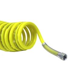 GENUINE PARTS | 1070092 | MANGUEIRA ESPIRAL 6,5 METROS (AMARELA) MB (CONEXAO ROSCA M16X1,5) CAVALO/CARRETA