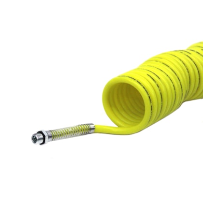 GENUINE PARTS | 1070092 | MANGUEIRA ESPIRAL 6,5 METROS (AMARELA) MB (CONEXAO ROSCA M16X1,5) CAVALO/CARRETA