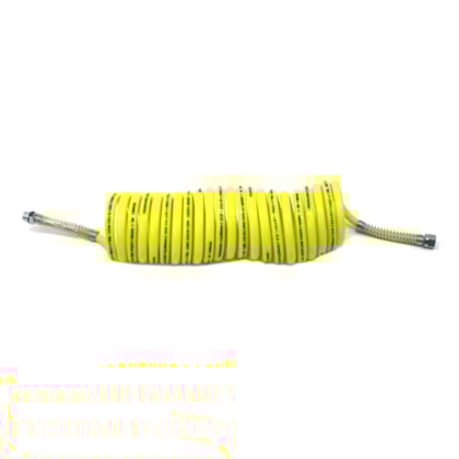 GENUINE PARTS | 1070092 | MANGUEIRA ESPIRAL 6,5 METROS (AMARELA) MB (CONEXAO ROSCA M16X1,5) CAVALO/CARRETA