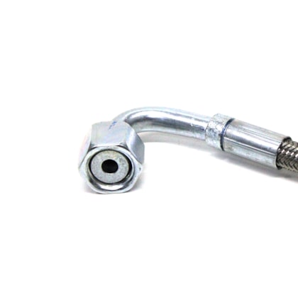GENUINE PARTS | 23B145577 | FLEXIVEL LUBRIFICACAO BI TURBINA/TURBO COMPRESSOR VW MOTOR CUMMINS SERIE ISF 3.8 (COTOVELOS 45 GRAUS E 90 GRAUS) (500MM) (BI-TURBO)