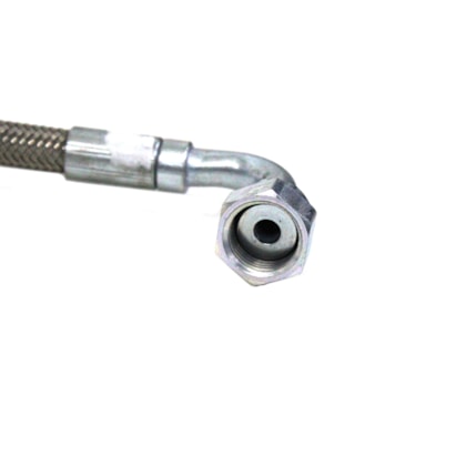 GENUINE PARTS | 2P0145577 | FLEXIVEL LUBRIFICACAO BI TURBINA/TURBO COMPRESSOR VW MOTOR CUMMINS SERIE ISF 3.8 (COTOVELOS 45 GRAUS E 90 GRAUS) (690MM) (BI-TURBO)