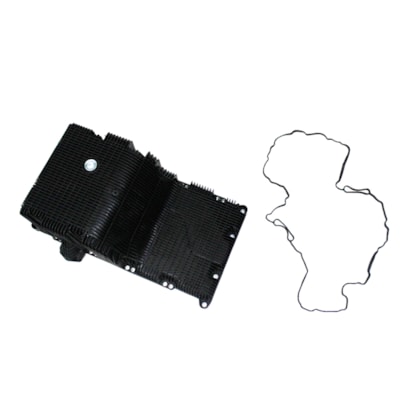 GENUINE PARTS | 5302031 | CONJUNTO CARTER OLEO VW 9160E | VW NOVO DELIVERY | MOTOR CUMMINS SERIE ISF 3.8 4CIL (PESCADOR COM 2 SAIDAS SEM FURO)
