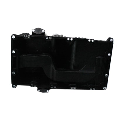 GENUINE PARTS | 5302031 | CONJUNTO CARTER OLEO VW DELIVERY/MICRO ONIBUS | VW NOVO DELIVERY | MOTOR CUMMINS SERIE ISF 3.8 4CIL (PESCADOR COM 2 SAIDAS CENTRALIZADAS E SEM FURO)