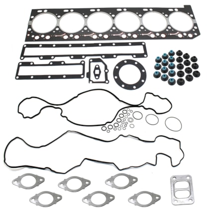 GENUINE PARTS | MMJ458 | JG JUNTAS SUPERIOR MOTOR CUMMINS SERIE ISC 8.3 6CIL (COM RETENTORES)