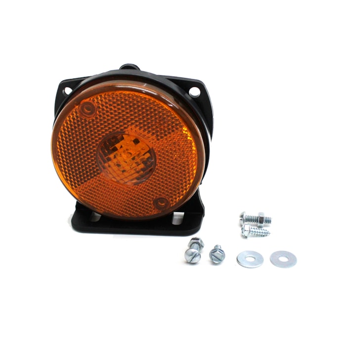 GLR LANTERNAS | GL1153AM | LANTERNA LED BIVOLT LATERAL BAU/CARRETA COM SUPORTE (AMBAR/AMARELA)-4668849e-cdaa-40d4-86ff-a767e873f365