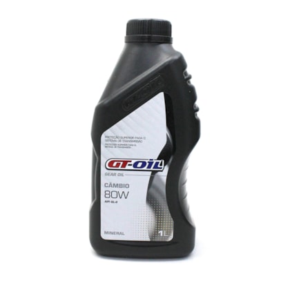 GTOIL LUBRIFICANTES | 44012 | OLEO 80W GL4 CAMBIO ZF 1L (MINERAL)