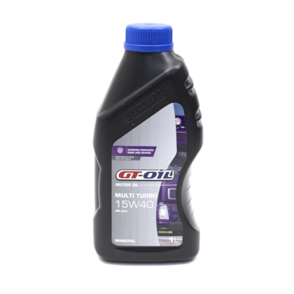 GTOIL LUBRIFICANTES | 61012 | OLEO MOTOR 15W40 CI4 MULTI TURBO GTOIL 1L