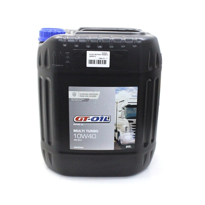 GTOIL LUBRIFICANTES | A6020 | BALDE OLEO MOTOR 10W40 CI4 MULTI TURBO GTOIL 20L-688a225f-5d23-43d6-8414-0e5f6b37305b