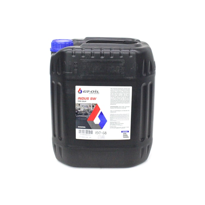 GTOIL LUBRIFICANTES | I068B | BALDE OLEO LUBRIFICANTE MINERAL INDUS SOL SW ISO 68 CGPL 20L-66c38edc-35ef-4643-b4da-6cf15dfab861