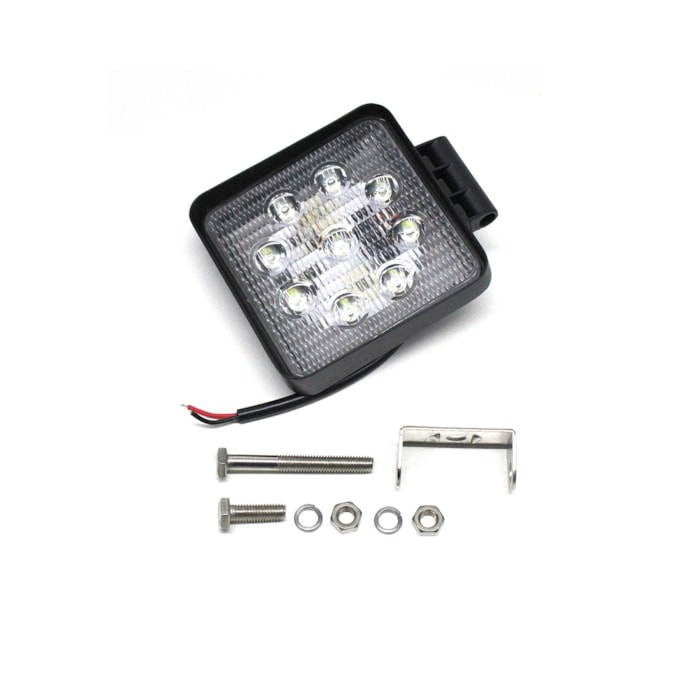 HELLA | HL1GA357119001 | FAROL QUADRADO 9 LEDS MULTIVOLT 27W 1000 LUMENS IP67 (COM SUPORTE PARA FIXACAO) (PARA ADAPTACAO USO UNIVERSAL)-4dc44b1e-be7f-4a17-9493-ac37f8a8a564
