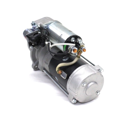 HELLA | HL8EA012586201 | MOTOR PARTIDA 24V 4KW MB ACCELO/ATEGO/ATRON MOTOR OM904LA/OM924LA/OM906LA/OM926LA (PINHAO/BENDIX 9 DENTES) (TRABALHA COM MANCAL/FOCINHO) (3 FUROS FIXACAO 11MM)