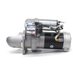 HELLA | HL8EA012586201 | MOTOR PARTIDA 24V 4KW MB ACCELO/ATEGO/ATRON MOTOR OM904LA/OM924LA/OM906LA/OM926LA (PINHAO/BENDIX 9 DENTES) (TRABALHA COM MANCAL/FOCINHO) (3 FUROS FIXACAO 11MM)
