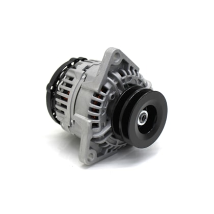 HELLA | HL8EL011712741 | ALTERNADOR 12V/90A COM POLIA DUPLA 2 CANAIS MB 1620 MOTOR OM366LA | MB 710 CAMINHAO/MICRO MOTOR OM364A/OM364LA (3 FUROS FIXACAO) (POLIA 90MM) (USAR APENAS CORREIA SIMPLES)