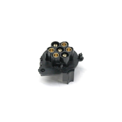 HELLA | HL8JB001941002 | TOMADA FEMEA ENGATE CARRETA 12V 16A 7 VIAS/POLOS USO UNIVERAL (VENDER JUNTO PLUG HL8JA001918002)
