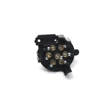HELLA | HL8JB001941002 | TOMADA FEMEA ENGATE CARRETA 12V 16A 7 VIAS/POLOS USO UNIVERAL (VENDER JUNTO PLUG HL8JA001918002)