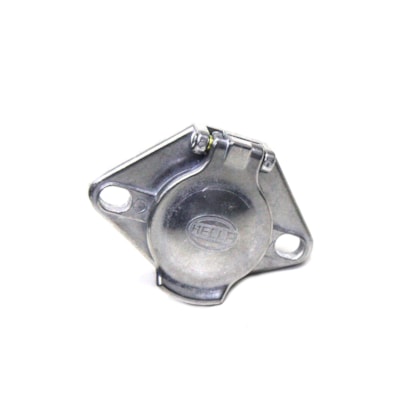 HELLA | HL8JB003833001 | TOMADA FEMEA ENGATE CARRETA ENGATE CARRETA 24V 16A 7 POLOS USO UNIVERSAL (MONTA COM HL8JA003831001)