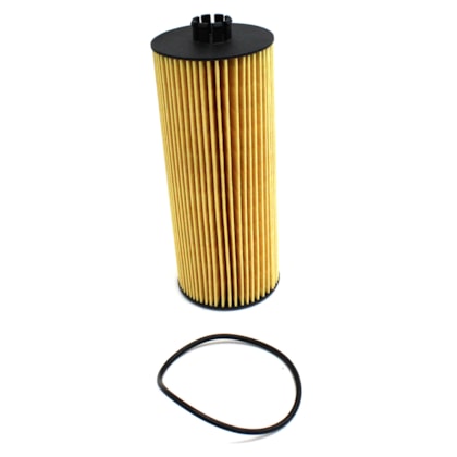 HENGST | E161HD28 | FILTRO OLEO LUBRIFICANTE VW CONSTELLATION MOTOR MAN D28 EURO 5 (REFIL PAPEL) (39X80/82X214MM)