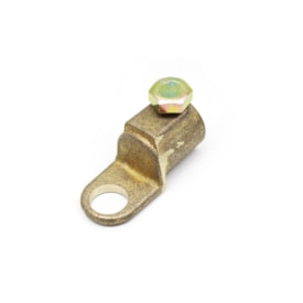 HIKARI | HK201 | PONTEIRA/TERMINAL CABO TERRA BATERIA (PARA CABO/FITA 50MM A 70MM) (FURO FIXACAO 1/2) (BITOLA INTERNA M16)