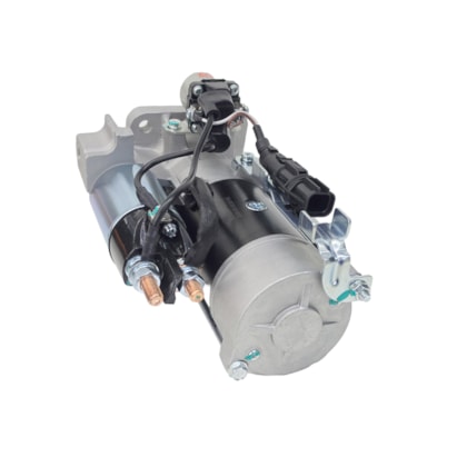 IKRO | IK10162 | MOTOR PARTIDA 24V 4KW VW CONSTELLATION/WORKER/ONIBUS MOTOR D08 EURO 5 (PINHAO/BENDIX 12 DENTES) (MONTADO SEM MANCAL/FOCINHO)