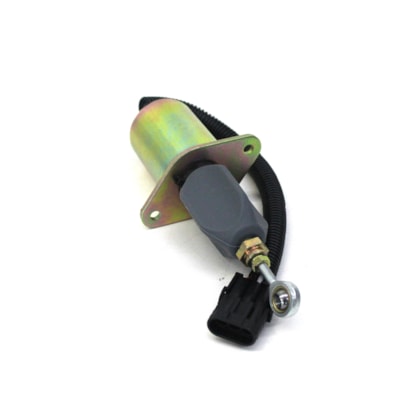 IKRO | IK7649 | VALVULA SOLENOIDE 12V FORD/VW PARADA MOTOR CUMMINS (CONECTOR RETANGULAR) (3 FIOS)