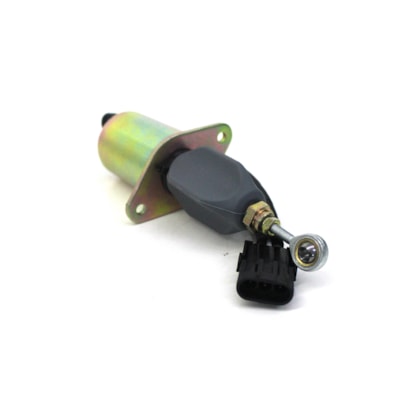 IKRO | IK7649 | VALVULA SOLENOIDE 12V FORD/VW PARADA MOTOR CUMMINS (CONECTOR RETANGULAR) (3 FIOS)