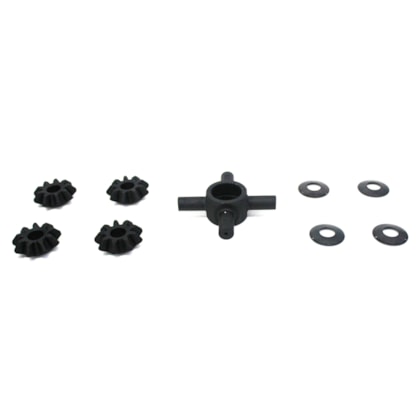 IMPORTADO | KIT043073 | KIT REPARO COM CRUZETA/SATELITE/ARRUELAS CAIXA SATELITE BLOQUEIO IAD FORD/VW EIXO MD168 REFORCADO