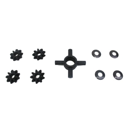 IMPORTADO | KIT043073 | KIT REPARO COM CRUZETA/SATELITE/ARRUELAS CAIXA SATELITE BLOQUEIO IAD FORD/VW EIXO MD168 REFORCADO
