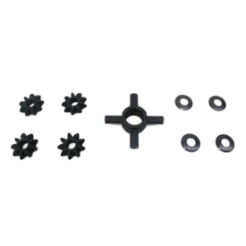 IMPORTADO | KIT043073 | KIT REPARO COM CRUZETA/SATELITE/ARRUELAS CAIXA SATELITE BLOQUEIO IAD FORD/VW EIXO MD168 REFORCADO