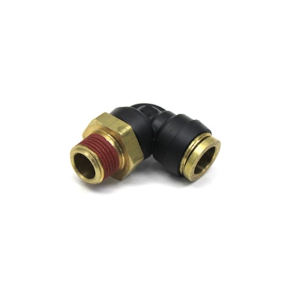 INTERNATIONAL | 2017515C2E | CONEXAO/COTOVELO 90 GRAUS 3/8 NPT (ENGATE RAPIDO PARA TUBO TECALON 1/2)