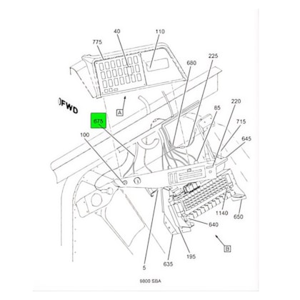 INTERNATIONAL | 2039197C91 | CHICOTE ELETRICO DA CHAVE DE I