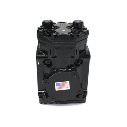 INTERNATIONAL | 2502459C91E | COMPRESSOR AR CONDICIONADO CAMINHAO INTERNATIONAL 9800 2502459C91