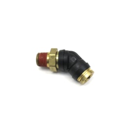 INTERNATIONAL | 3507066C2 | CONEXAO/COTOVELO 45 GRAUS 1/4 NPT (ENGATE RAPIDO PARA TUBO TECALON 3/8)