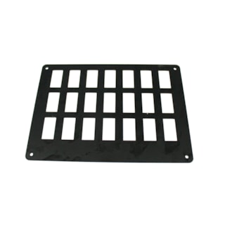 INTERNATIONAL | 3570345C2 | MOLDURA/PLACA  PAINEL BOTOES INTERNATIONAL 9800 6X2 EURO