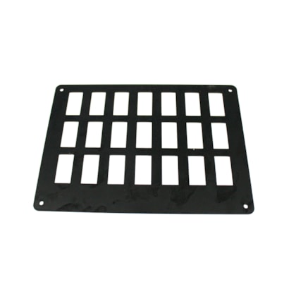 INTERNATIONAL | 3570345C2 | MOLDURA/PLACA  PAINEL BOTOES INTERNATIONAL 9800 6X2 EURO