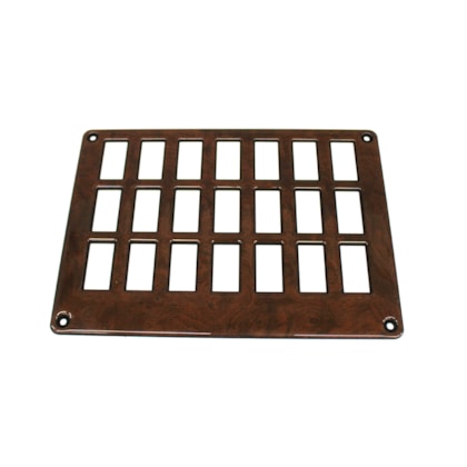 INTERNATIONAL | 3570345C2 | MOLDURA/PLACA  PAINEL BOTOES INTERNATIONAL 9800 6X2 EURO