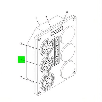 INTERNATIONAL | 3663891C1 | RELOGIO PRESSAO OLEO INTERNATIONAL 9800I 6X2