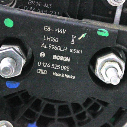 INTERNATIONAL | 3724566C91 | ALTERNADOR 12V 160A BOSCH LH16