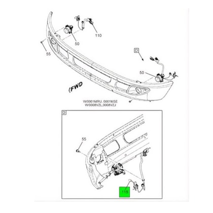 INTERNATIONAL | 3868880C93 | CHICOTE DOS FAROIS DURASTAR